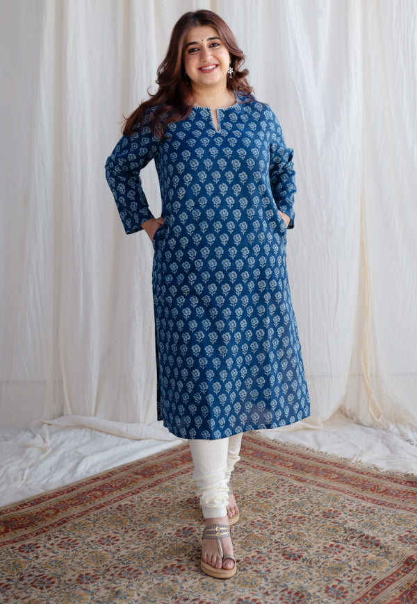Top 10 Cotton Kurti Neck Designs | Surati Fabric - Fashion Blogs of India  for Kurtis, Sarees and ladies wear
